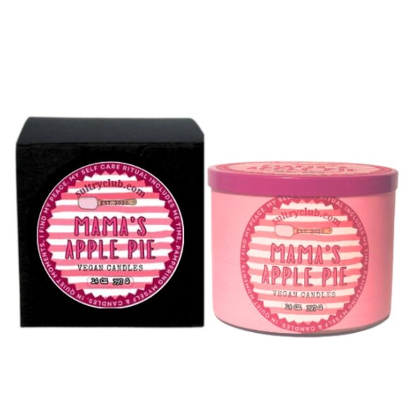 MAMA'S APPLE PIE 3 WICK CANDLE - Picture 8 of 8